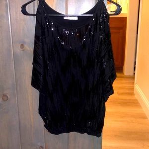 🖤black shiny shirt